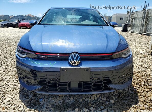 WVWLE7CD5TW163315 2026 VOLKSWAGEN GTI Blue Widok z przodu