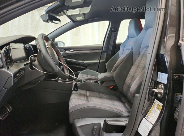 WVWLE7CD8TW260282 2026 VOLKSWAGEN GTI Black Front interior view