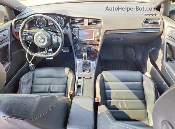 WVWLF7AU7GW097159 2016 VOLKSWAGEN GOLF Серый Вид панели приборов