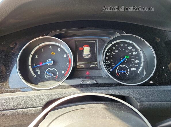 WVWLF7AU7GW097159 2016 VOLKSWAGEN GOLF Серый Вид щитка приборов