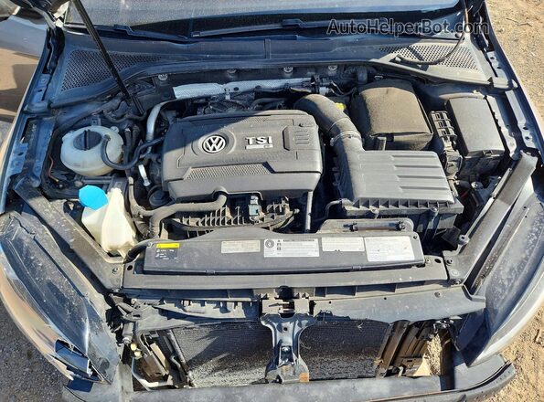WVWLF7AU7GW097159 2016 VOLKSWAGEN GOLF Серый Вид задней части салона