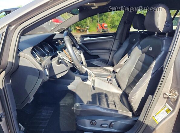 WVWLF7AU7GW097159 2016 VOLKSWAGEN GOLF Серый Вид салона спереди