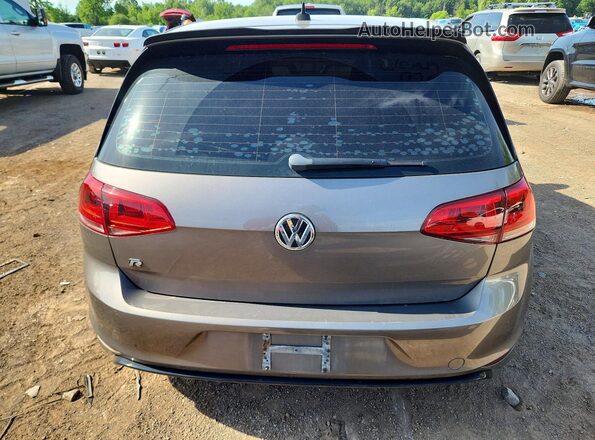WVWLF7AU7GW097159 2016 VOLKSWAGEN GOLF Серый Вид сзади