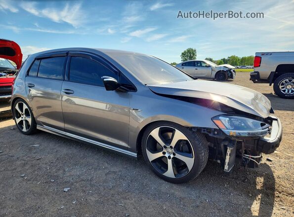 WVWLF7AU7GW097159 2016 VOLKSWAGEN GOLF Серый Передняя правая четверть