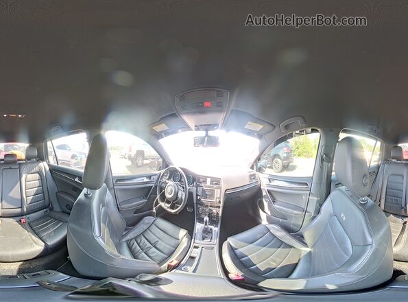 WVWLF7AU7GW097159 2016 VOLKSWAGEN GOLF Серый Вид наклейки с VIN-кодом
