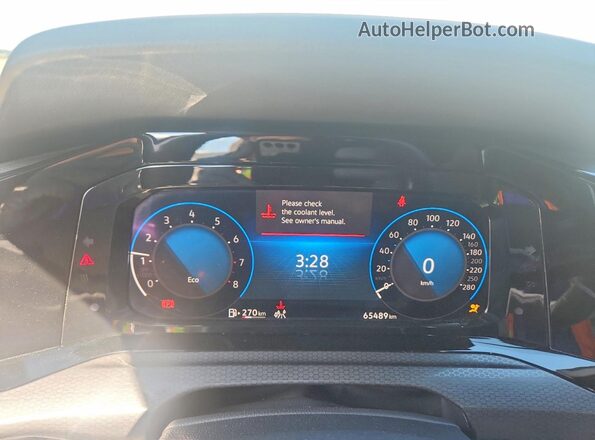 WVWP87CDXNW210964 2022 VOLKSWAGEN GTI Silver Սարքավորումների վահանակի տեսք