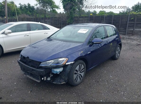 WVWPR7AU2HW950495 2017 VOLKSWAGEN GOLF Blue Передня ліва чверть