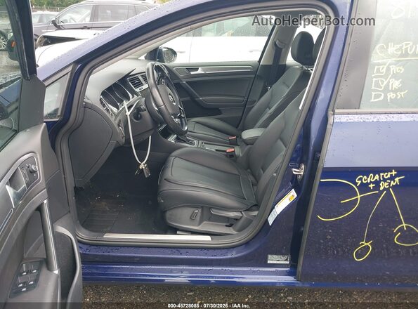 WVWPR7AU2HW950495 2017 VOLKSWAGEN GOLF Blue Вид ззаду