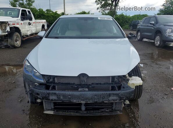 WVWPR7AU4JW908111 2018 VOLKSWAGEN GOLF White Դիմացի տեսք