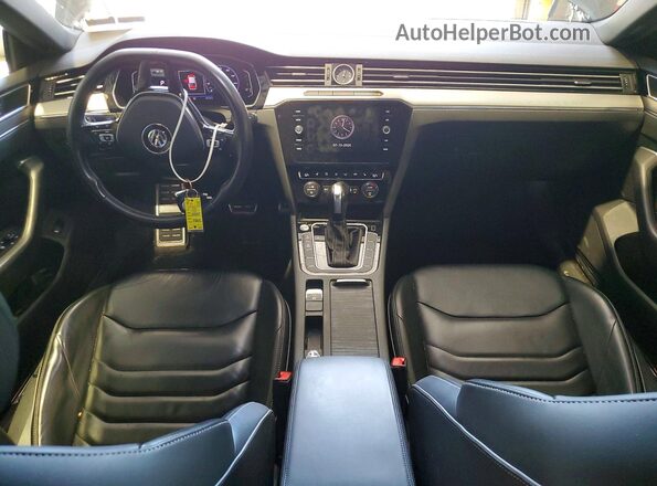 WVWSR7ANXLE014206 2020 VOLKSWAGEN ARTEON Black Widok deski rozdzielczej