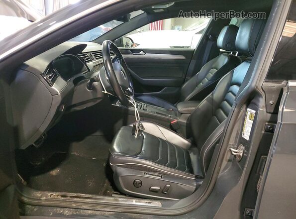 WVWSR7ANXLE014206 2020 VOLKSWAGEN ARTEON Black Widok wnętrza z przodu