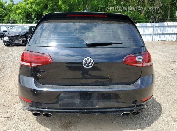 WVWVA7AU9KW169771 2019 VOLKSWAGEN GOLF Black Rear view