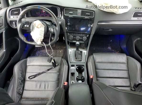 WVWVA7AU9KW169771 2019 VOLKSWAGEN GOLF Black Dashboard view