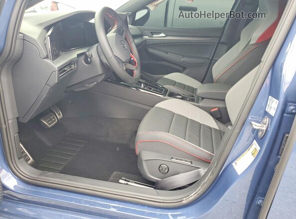 WVWVE7CD6TW185008 2026 VOLKSWAGEN GTI Blue Widok wnętrza z przodu