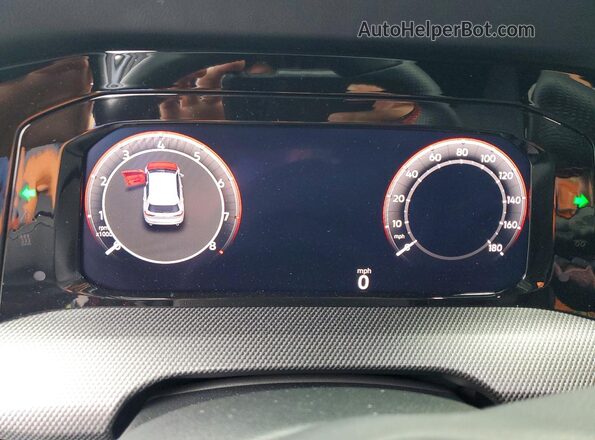 WVWVE7CD6TW185008 2026 VOLKSWAGEN GTI Blue Widok zestawu wskaźników