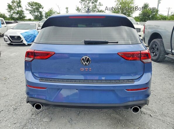 WVWVE7CD6TW185008 2026 VOLKSWAGEN GTI Blue Widok z tyłu