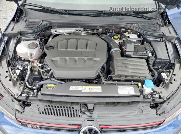 WVWVE7CD6TW185008 2026 VOLKSWAGEN GTI Blue Widok komory silnika