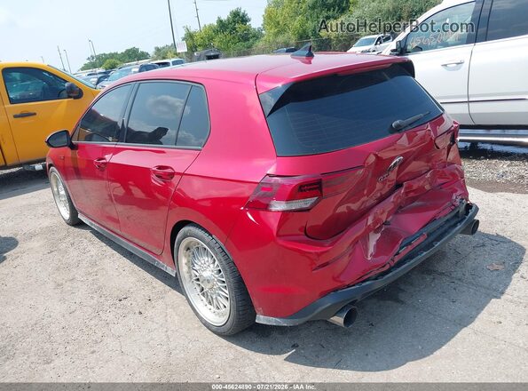 WVWWA7CD0PW211186 2023 VOLKSWAGEN GOLF Red Rear left