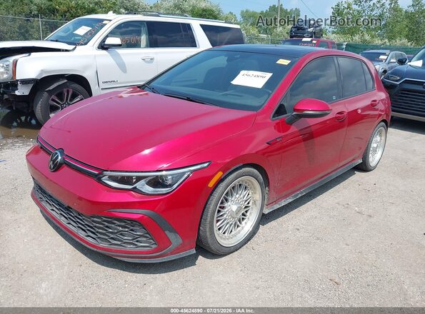 WVWWA7CD0PW211186 2023 VOLKSWAGEN GOLF Red Front left