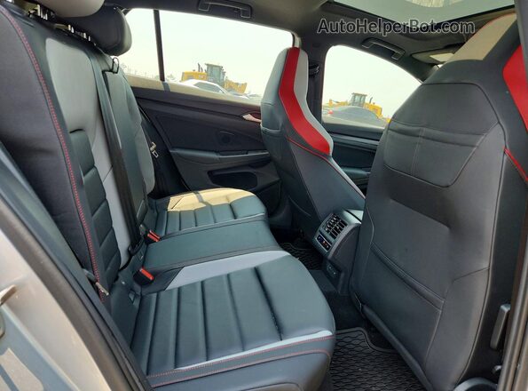 WVWWA7CD3PW212459 2023 VOLKSWAGEN GTI Silver უკანა სავარძლების ხედი