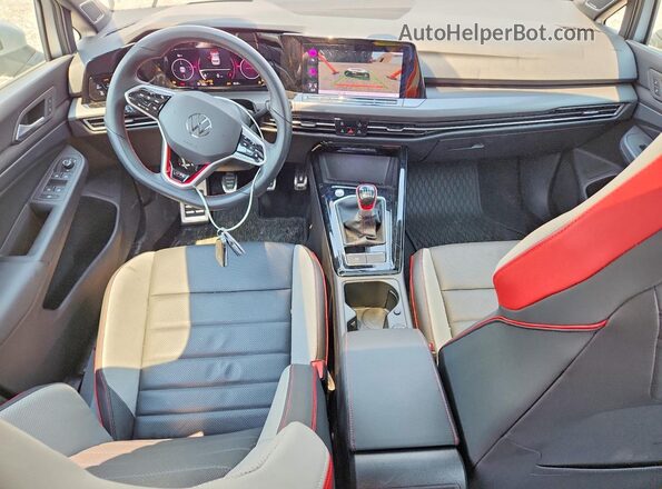 WVWWA7CD3PW212459 2023 VOLKSWAGEN GTI Silver წინა პანელის ხედი