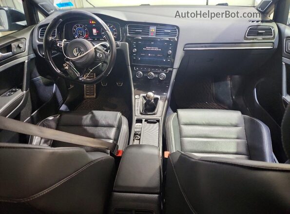 WVWWF7AUXJW153633 2018 VOLKSWAGEN GOLF White Առջևի վահանակի տեսք