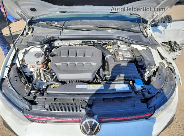 WVWX87CD8NW171386 2022 VOLKSWAGEN GTI White Вид задньої частини салону