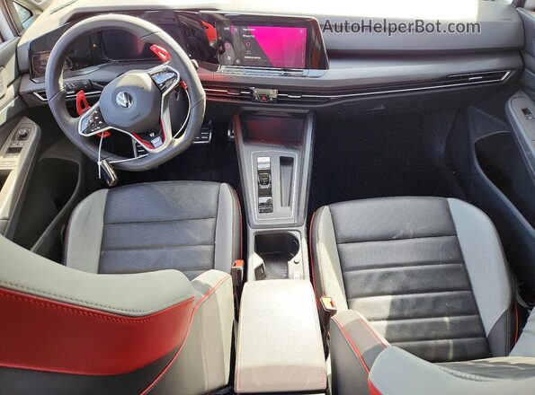 WVWX87CD8NW171386 2022 VOLKSWAGEN GTI White Вид панелі приладів