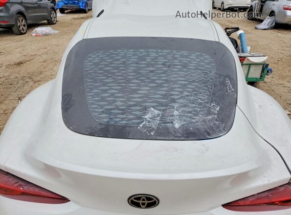 WZ1DB0C01NW049558 2022 TOYOTA GR White Rear seats view
