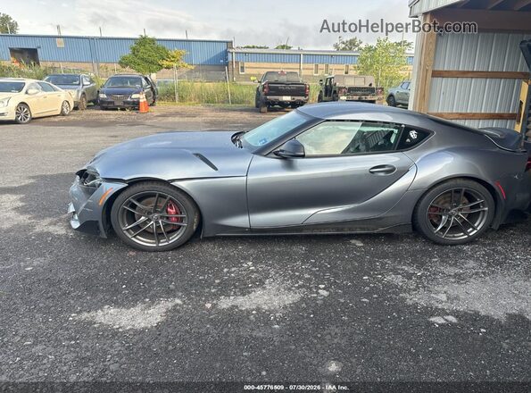 WZ1DB0C04MW034700 2021 TOYOTA GR SUPRA Silver Vista interior trasera