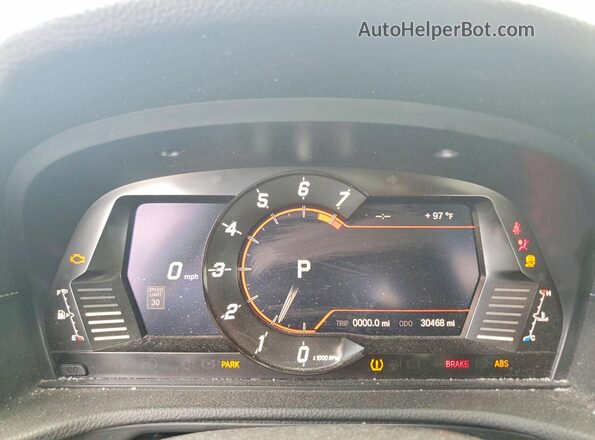 WZ1DB0C04MW044689 2021 TOYOTA GR Gray Instrument cluster view
