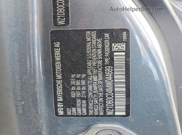 WZ1DB0C04MW044689 2021 TOYOTA GR Gray Engine compartment view
