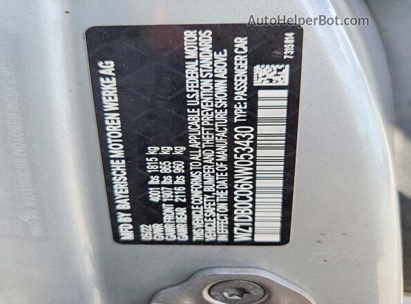 WZ1DB0C06NW053430 2022 TOYOTA GR Silver ძრავის განყოფილების ხედი