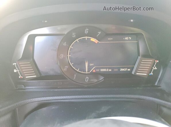 WZ1DB0C06NW053430 2022 TOYOTA GR Silver ხელსაწყოთა პანელის ხედი