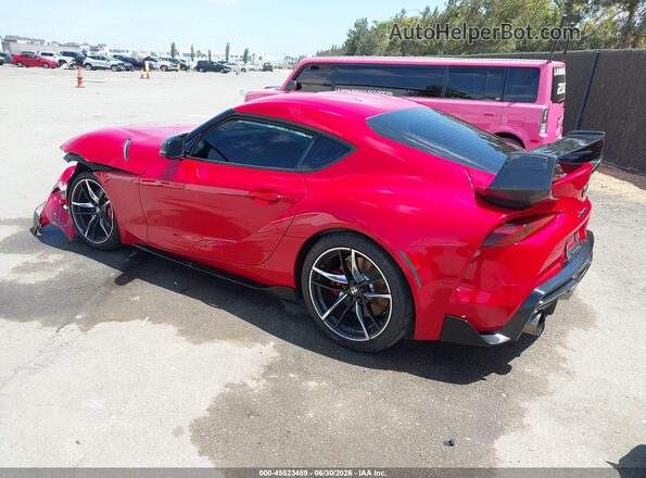 WZ1DB0C08MW044520 2021 TOYOTA GR SUPRA Red Rear left