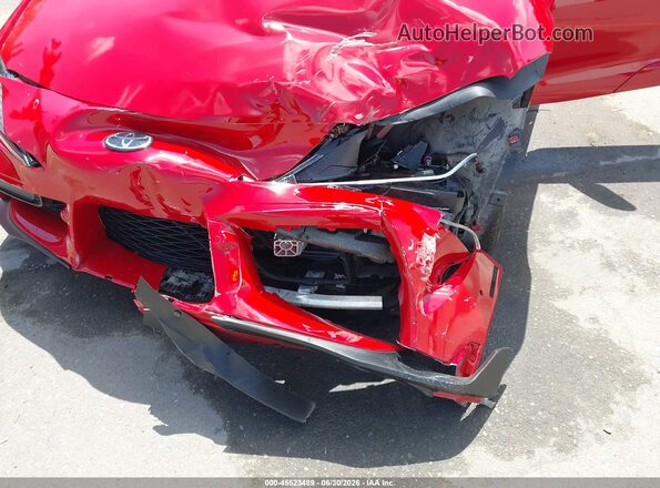 WZ1DB0C08MW044520 2021 TOYOTA GR SUPRA Red Front view