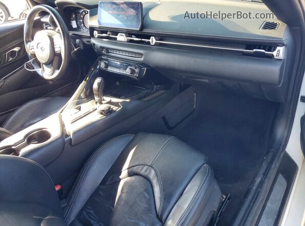 WZ1DB0C09NW050134 2022 TOYOTA GR White Dashboard view