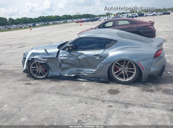 WZ1DB0C09NW052434 2022 TOYOTA GR SUPRA Gray Vista interior trasera