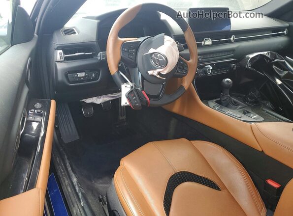 WZ1DB0G02TW072032 2026 TOYOTA GR Blue Dashboard view