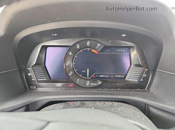 WZ1DB0G03RW066331 2024 TOYOTA GR Blue Вид щитка приладів