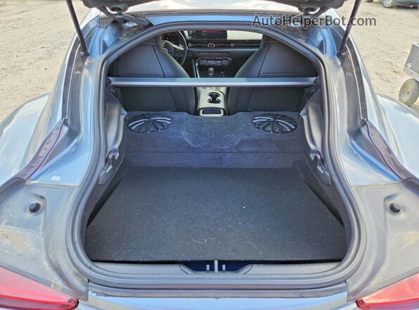 WZ1DB2C00MW045088 2021 TOYOTA GR Silver Rear seats view
