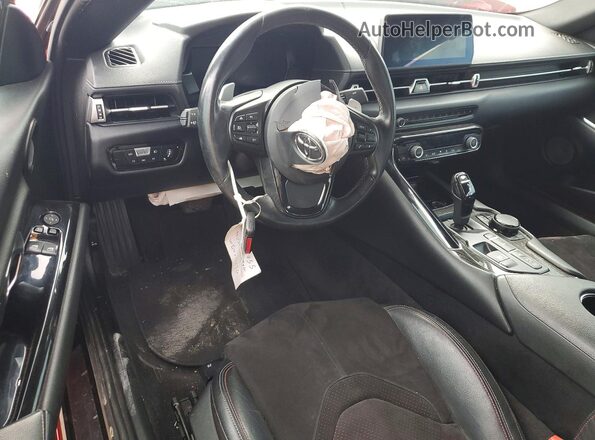 WZ1DB2C01MW036755 2021 TOYOTA GR Red Вид панелі приладів