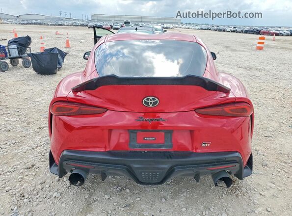 WZ1DB2C01MW036755 2021 TOYOTA GR Red Вид ззаду
