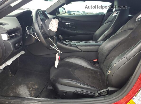 WZ1DB2C01MW036755 2021 TOYOTA GR Red Вид салону спереду
