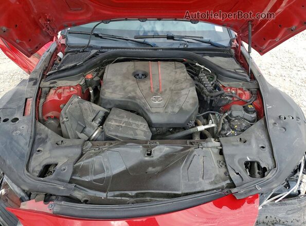 WZ1DB2C01MW036755 2021 TOYOTA GR Red Вид задньої частини салону