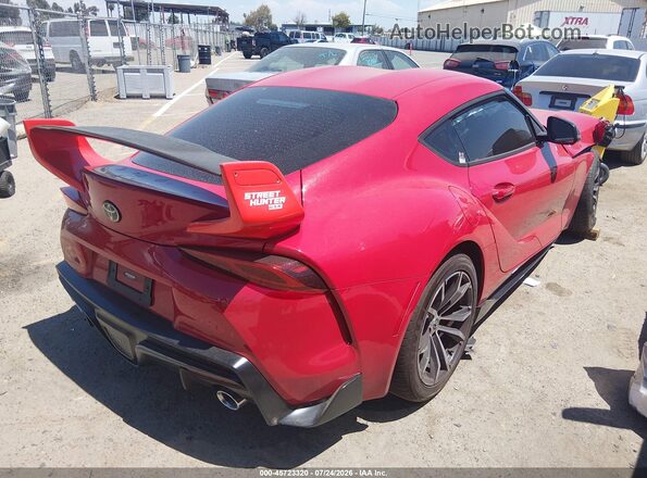 WZ1DB2G0XPW057067 2023 TOYOTA GR SUPRA Red Rear right