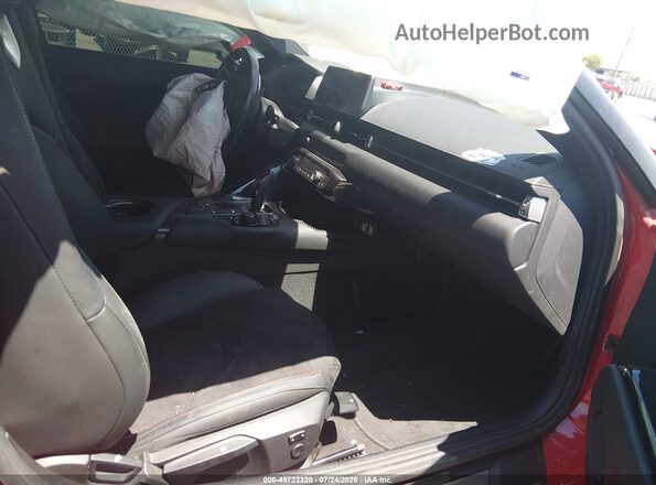 WZ1DB2G0XPW057067 2023 TOYOTA GR SUPRA Red Front interior view