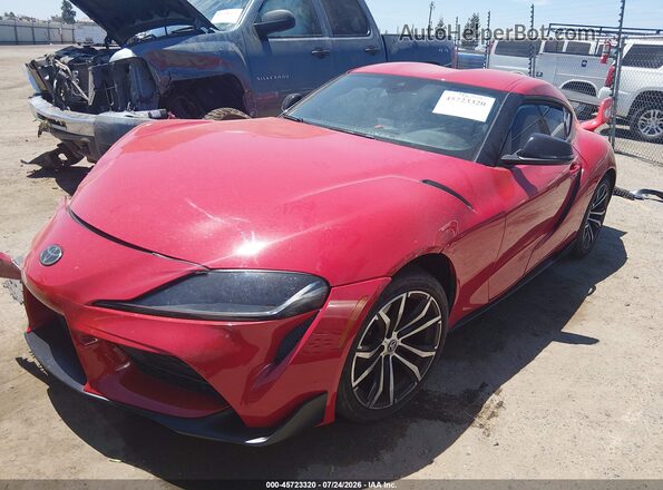 WZ1DB2G0XPW057067 2023 TOYOTA GR SUPRA Red Front left