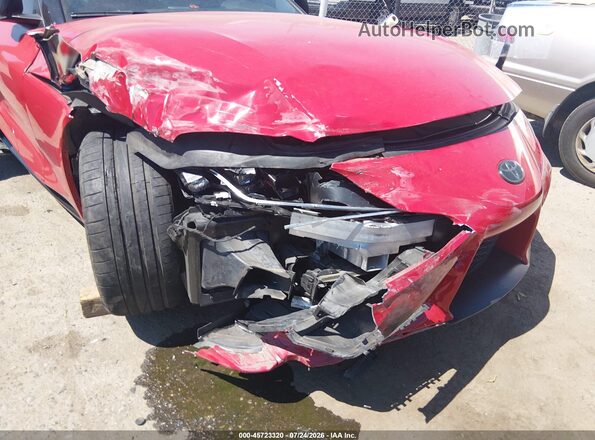 WZ1DB2G0XPW057067 2023 TOYOTA GR SUPRA Red 360 interior view