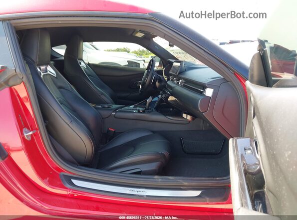 WZ1DB4C01LW023451 2020 TOYOTA GR SUPRA Red Front interior view